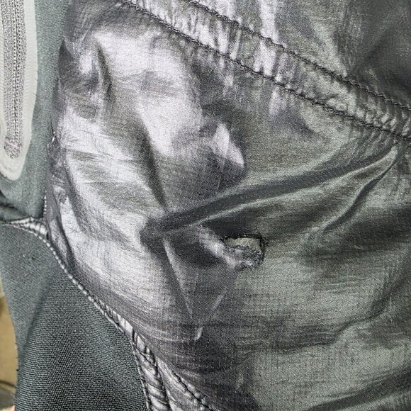 Mens Nike Golf Black Quilted Therma-Fit Vest 1/2 Zip Lightweight Polyester L - Picture 5 of 11